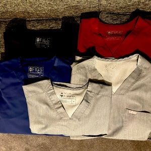 Fig scrub tops men’s